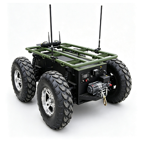 Platform ng Agricultural Wheeled Chassis 4WD