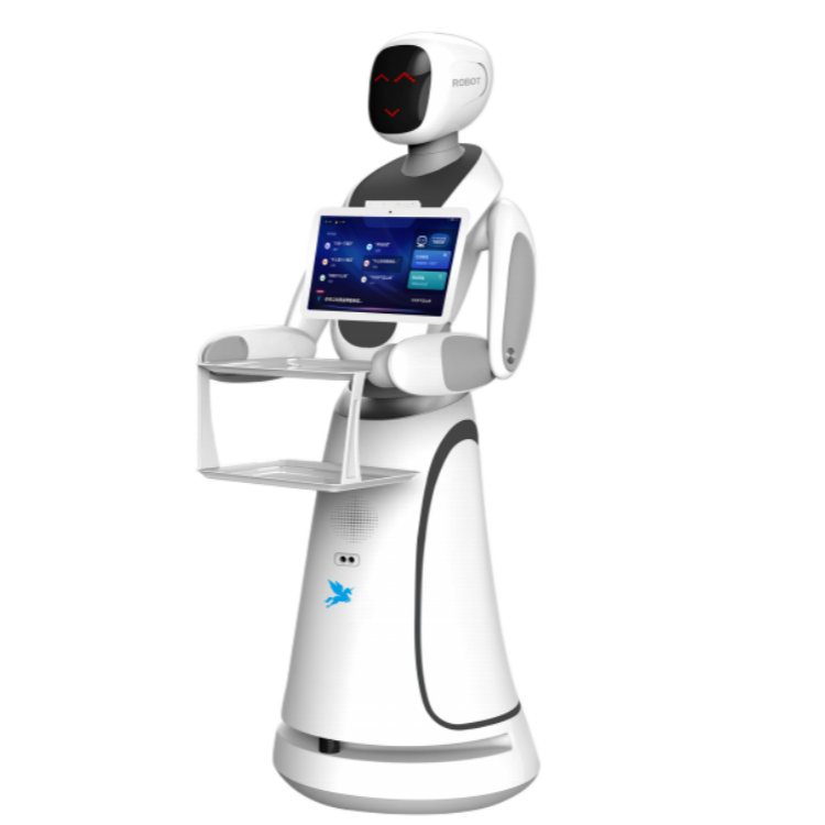 automated na robot ng paghahatid ng pagkain