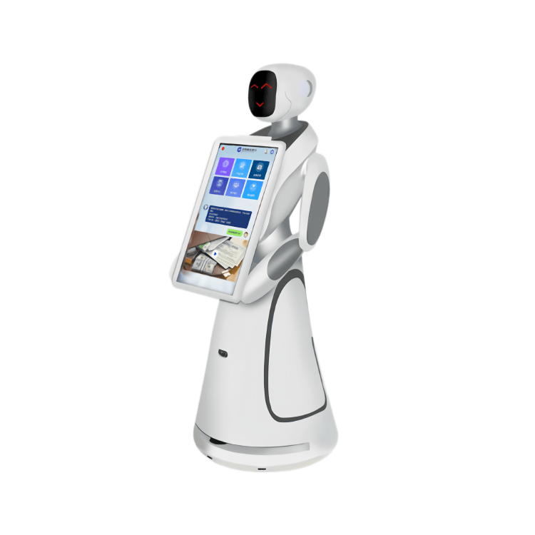 Interactive Autonomous Greeting Robot