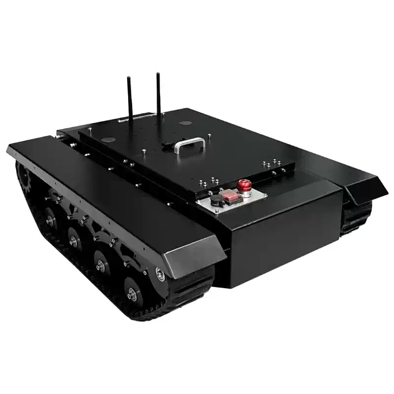 Pang-industriya na Rubber Tracked Robot Chassis All-Terrain