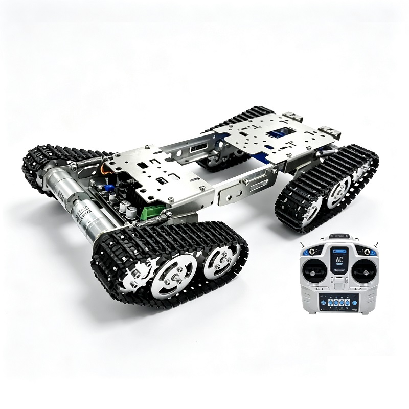 Sinusubaybayan ang Robot Chassis Off-Road Crawler Platform