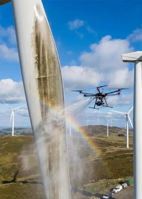 Wind Turbine Blade at Tower Full-Process na O&M Solution
